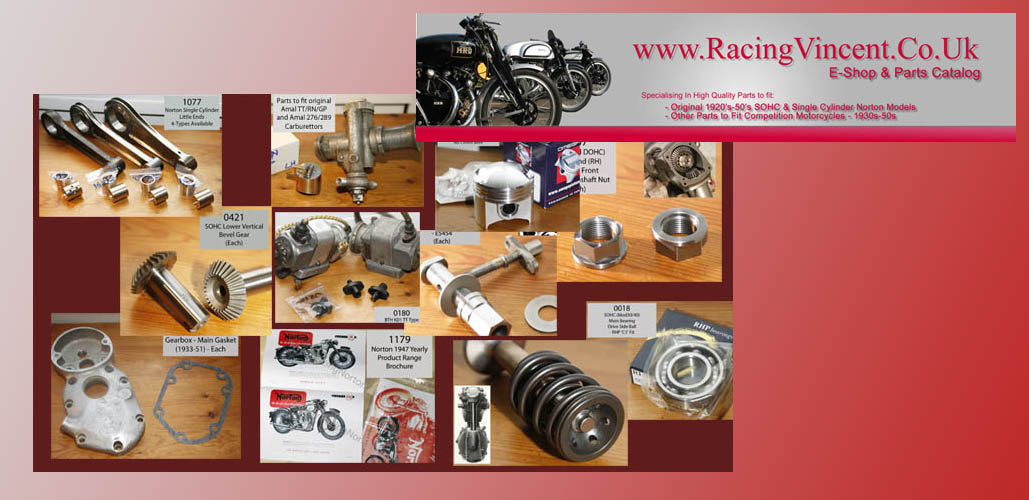 RacingVincent Parts Catalog
